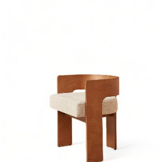 Hannah Dining Chair in Walnut - HOME HIDEOUTS