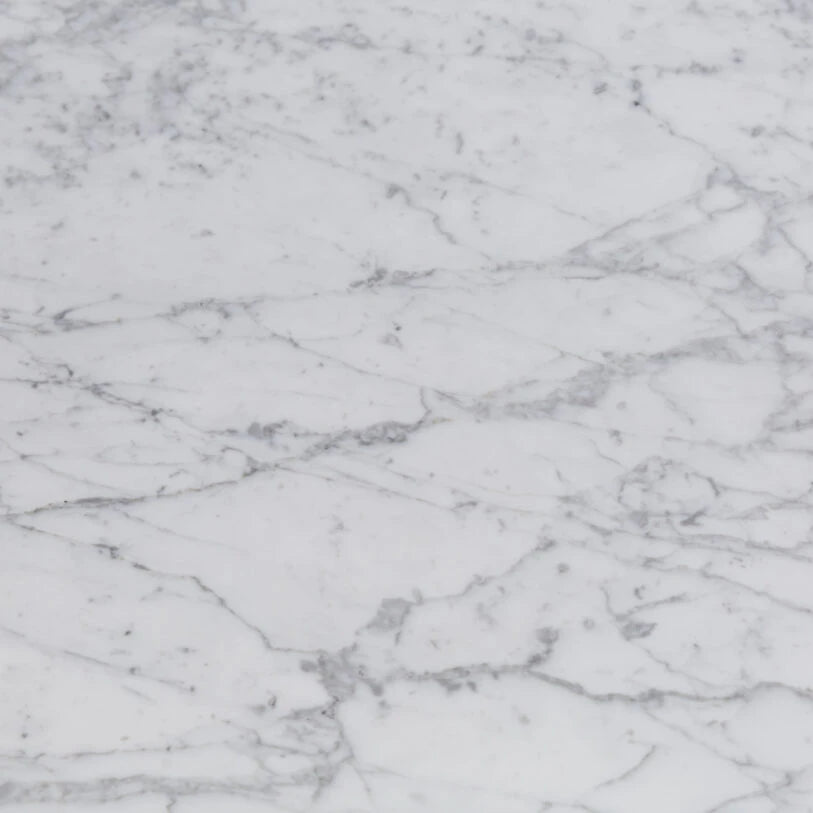 Sacramento Carrara Marble Coffee Table - HOME HIDEOUTS
