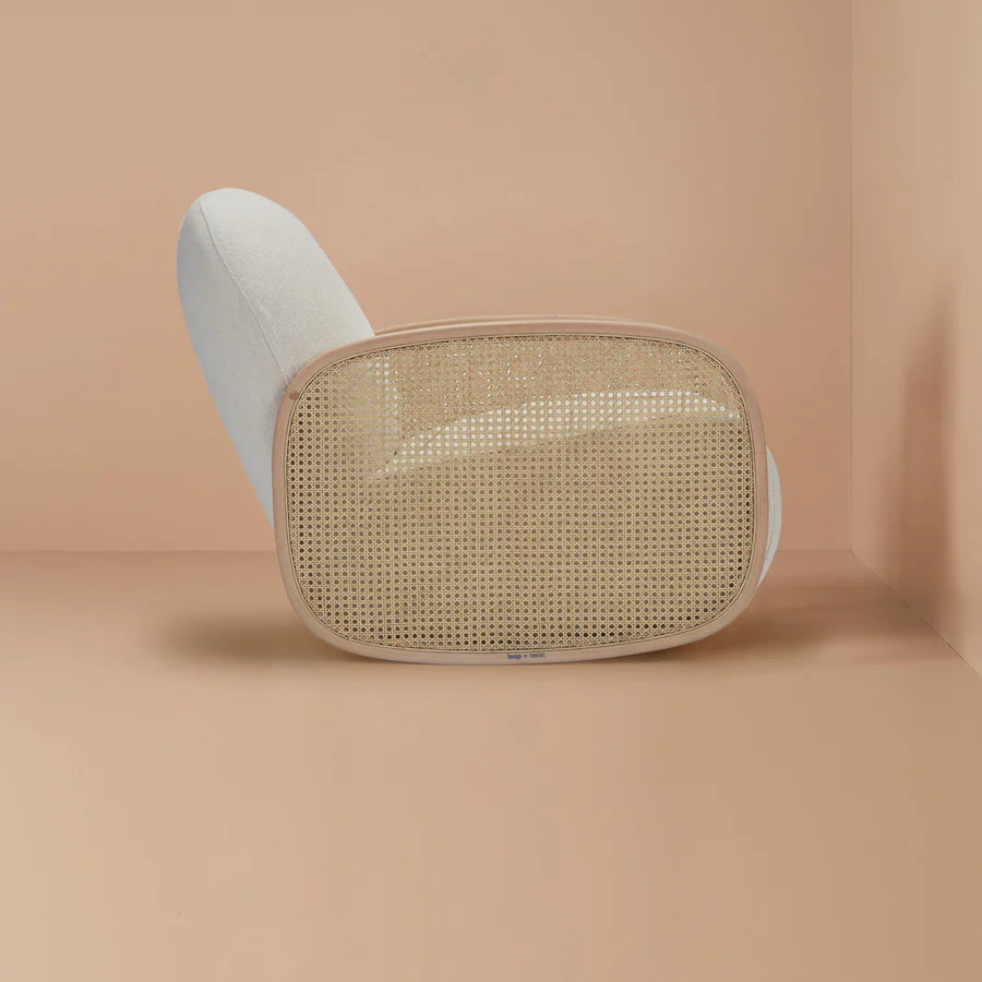 Teddy Tub Chair in White Oak - HOME HIDEOUTS