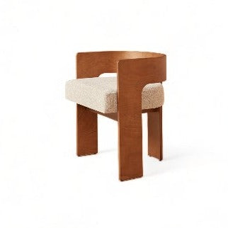 Hannah Dining Chair in Walnut - HOME HIDEOUTS