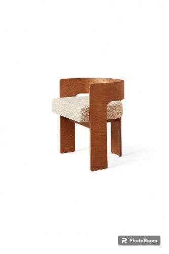 Hannah Dining Chair in Walnut - HOME HIDEOUTS