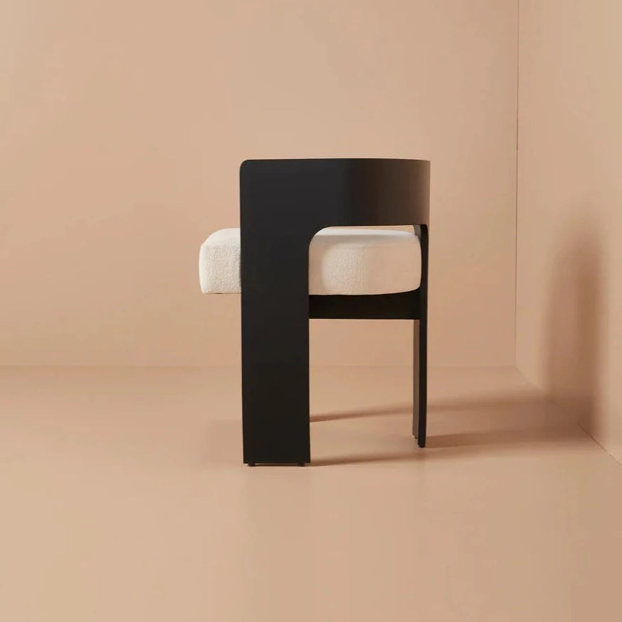 Hannah Dining Chair in Black - HOME HIDEOUTS