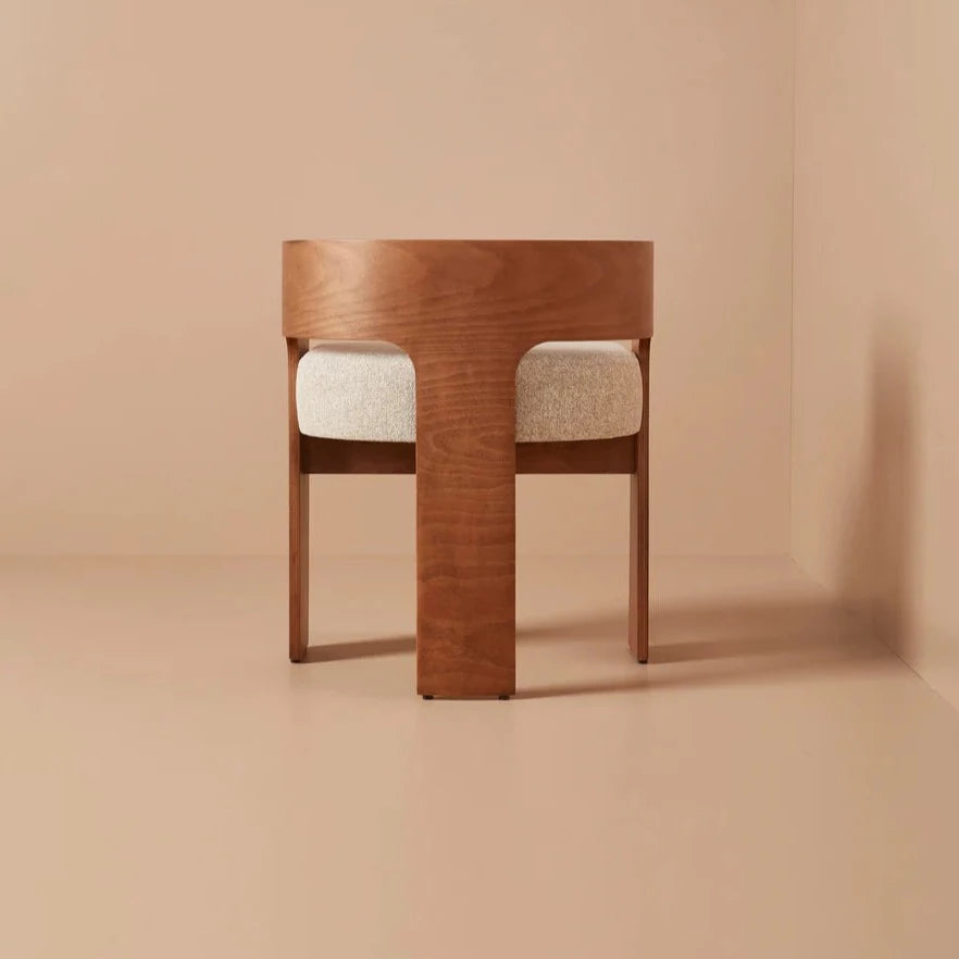 Hannah Dining Chair in Walnut - HOME HIDEOUTS