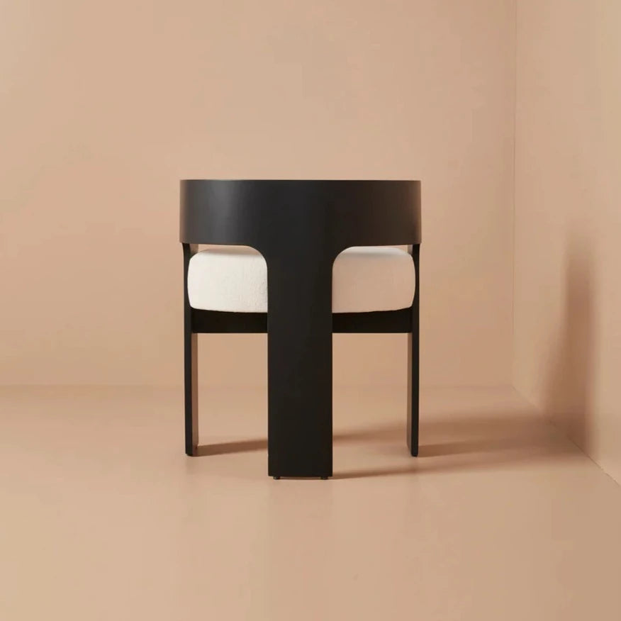 Hannah Dining Chair in Black - HOME HIDEOUTS