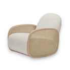 Teddy Tub Chair in White Oak - HOME HIDEOUTS