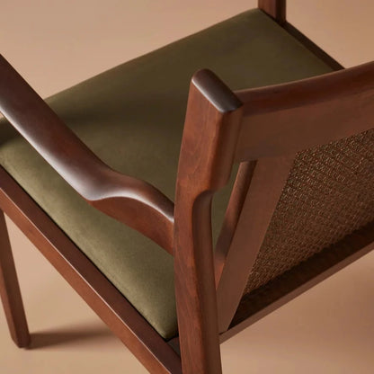 Marcel chair in Walnut Finish - HOME HIDEOUTS