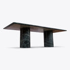 Arizona Green Marble Dining Table - HOME HIDEOUTS