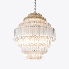 Amber Grande Palermo Chandelier in Amber, White or Pink - HOME HIDEOUTS