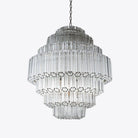 Amber Grande Palermo Chandelier in Amber, White or Pink - HOME HIDEOUTS