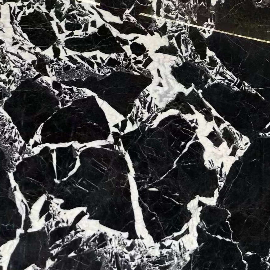 Black Marble Coffee Table – Axis Confidence Edit – Low Square