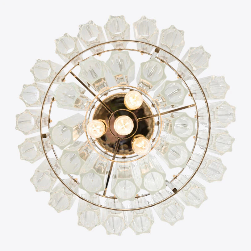 Piccolo Palermo Chandelier in White, Pink or Amber - HOME HIDEOUTS