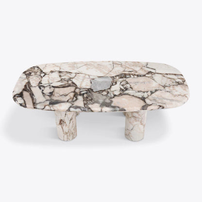 Stunning Malibu Marble Coffee Side Table