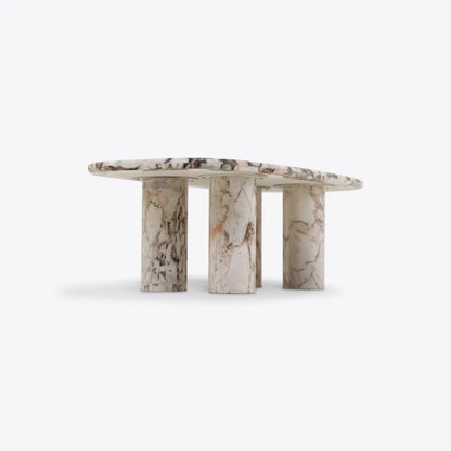 Stunning Malibu Marble Coffee Side Table