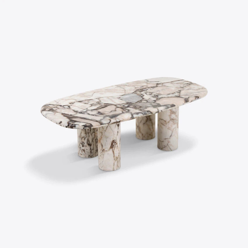 Stunning Malibu Marble Coffee Side Table