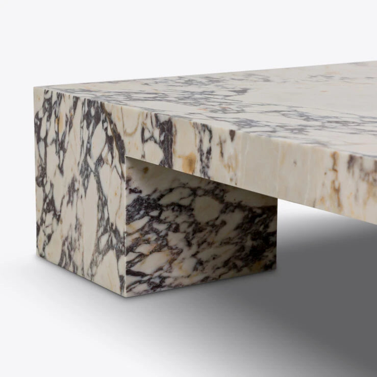 Sydney Viola Marble Coffee Table by Pure White Lines - HOME HIDEOUTS