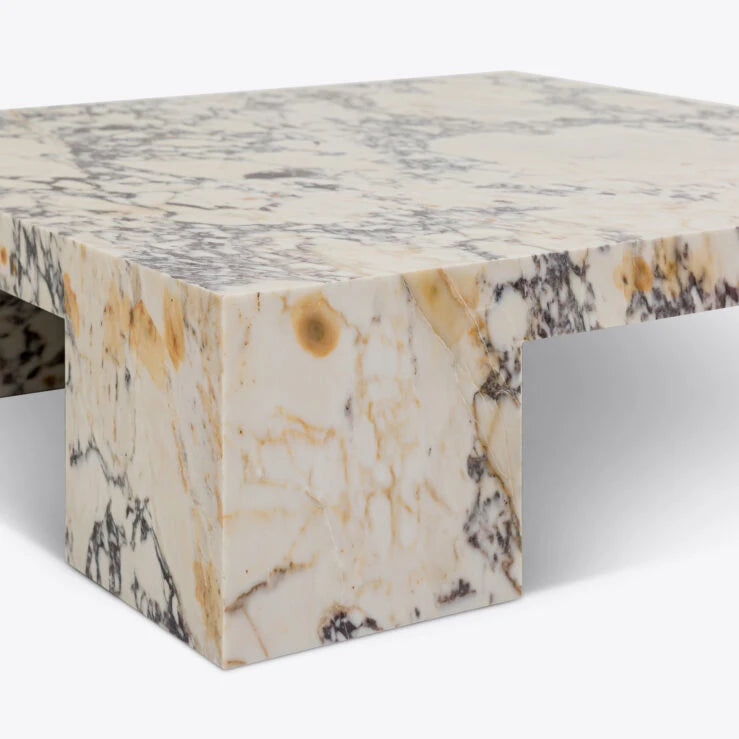 Sydney Viola Marble Coffee Table by Pure White Lines - HOME HIDEOUTS