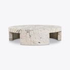 Willow Viola Marble Coffee Table - HOME HIDEOUTS